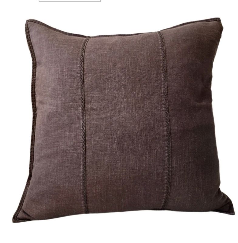 Eveleigh Cushion - Chocolate Brown