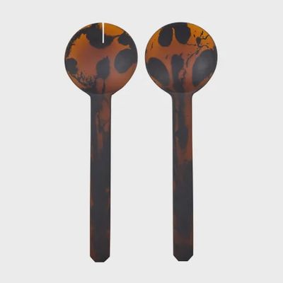 Kip Resin Salad Servers Tort