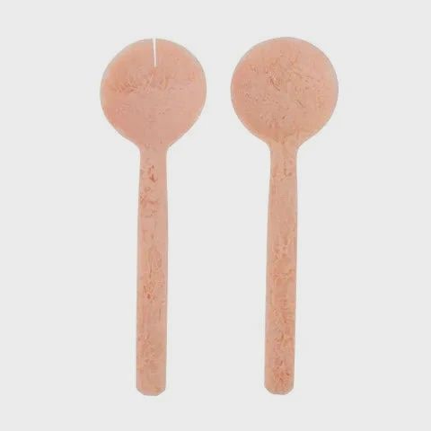 Kip Resin Salad Server Peach
