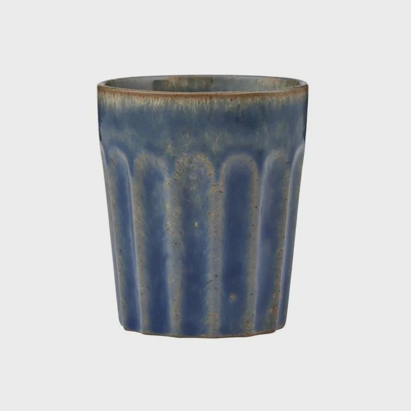 Studio Ceramic Latte Cup - Denim