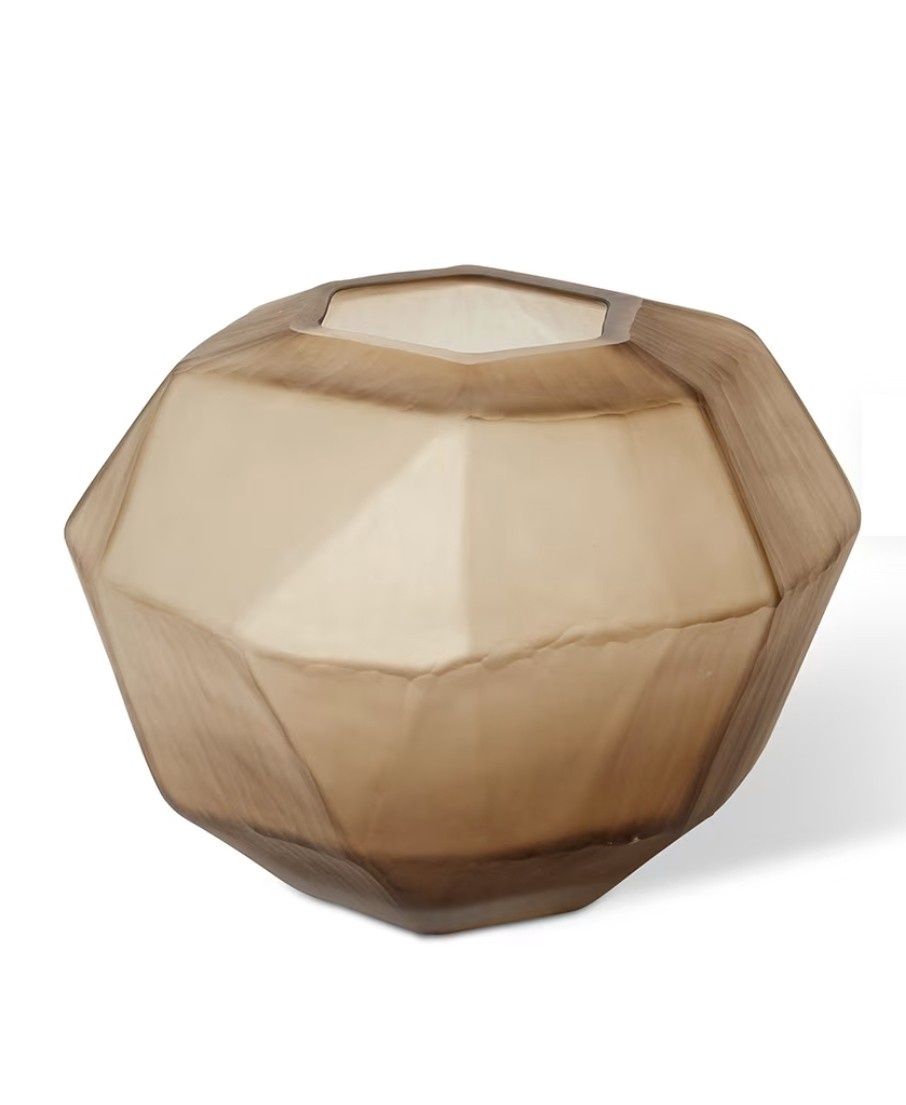 Waylon Vase - Smoke Brown