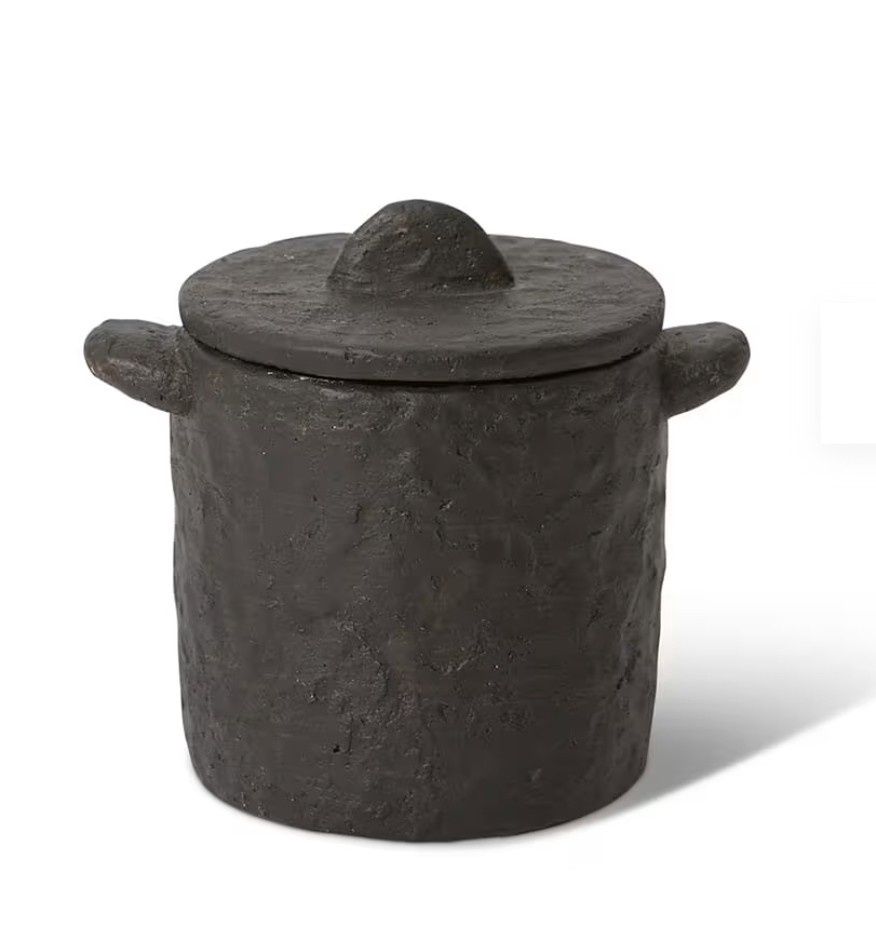 Aminata Decor Jar - Black Small