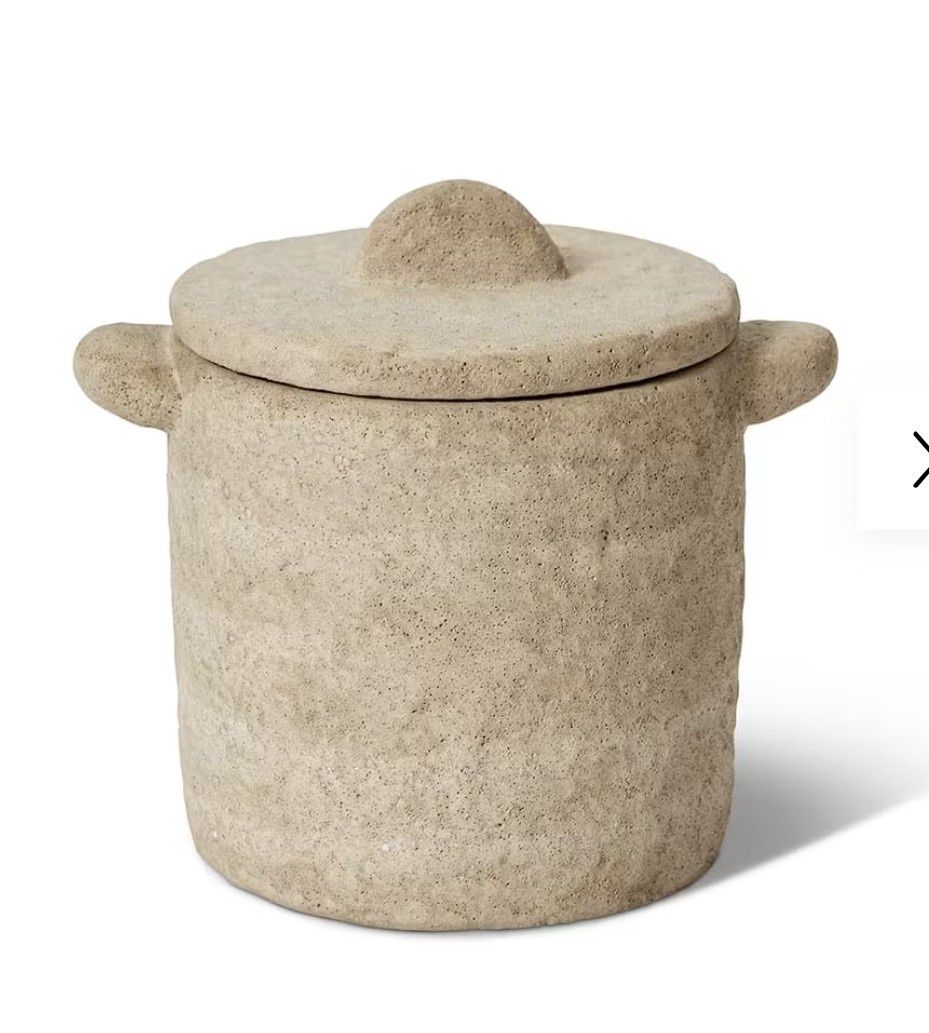 Aminata Decor Jar - Natural Large