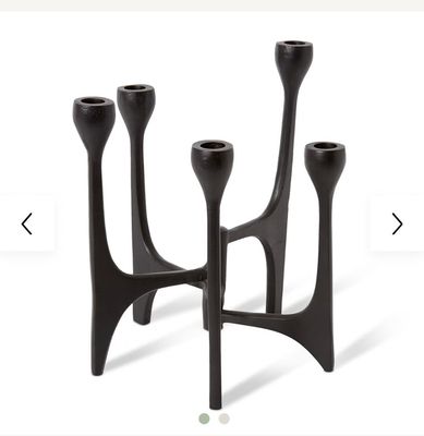 Massimo Candle Holder - Black