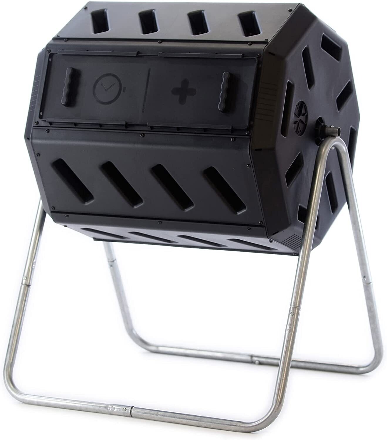 Dual Chamber Compost Tumbler