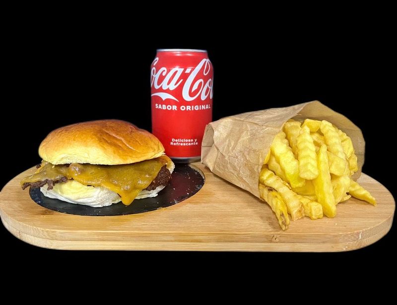 Combo Smash Cheese Burger