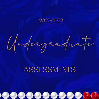 2022 -2023 Undergraduate Assessments