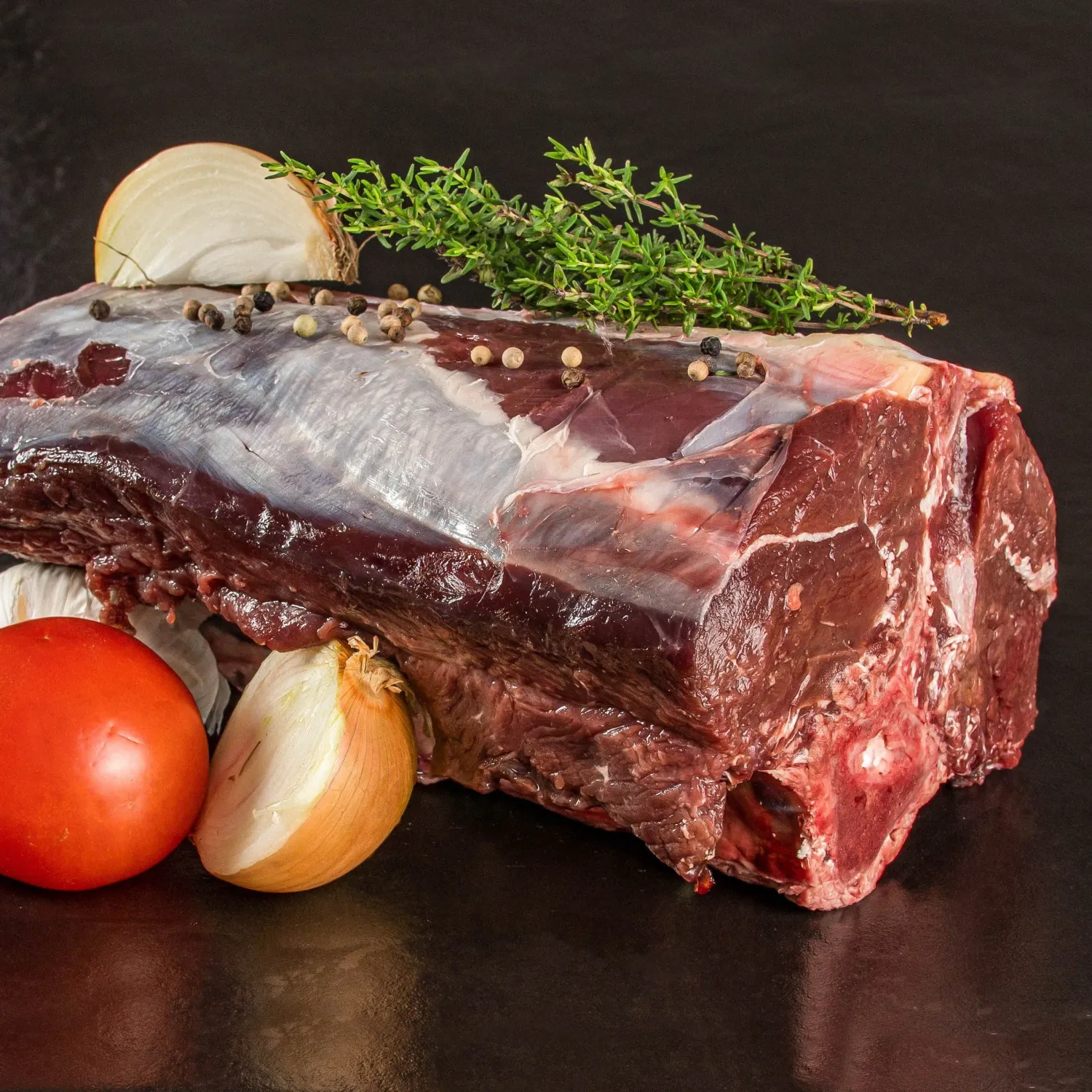 Deer Back with Bone (vacuum sealed / frozen)