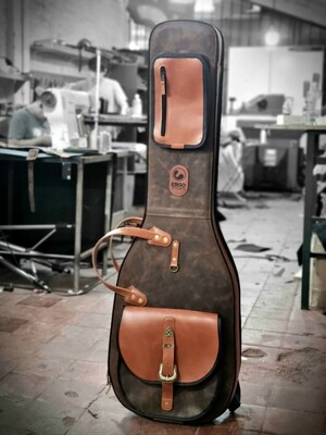 Leather Bass Gigbag   (Vintage & Whisky Brown)