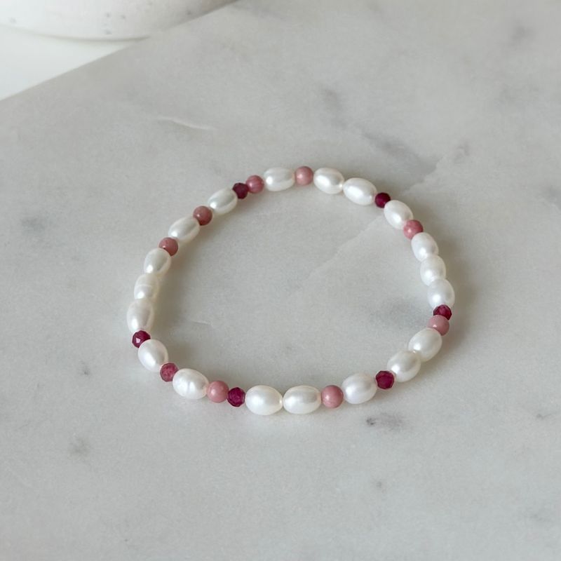 Bransoletka Rose Pearls