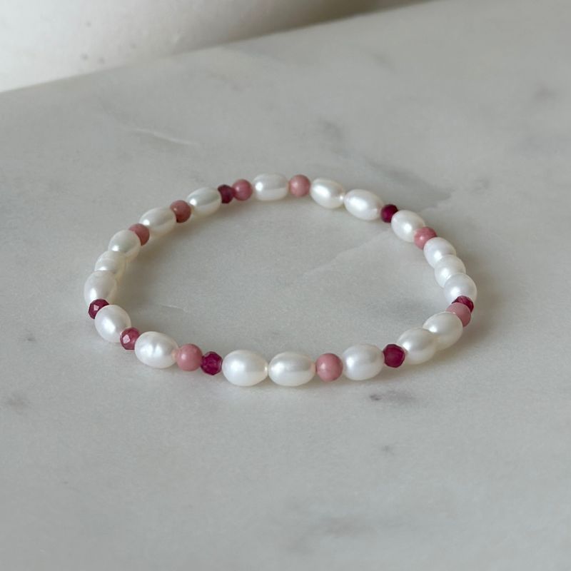 Bransoletka Rose Pearls