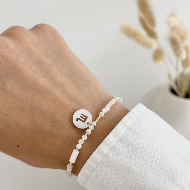 Bransoletka zodiakalna White