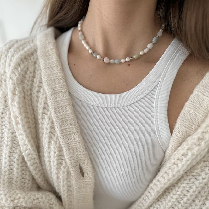 Naszyjnik Pastel Pearls