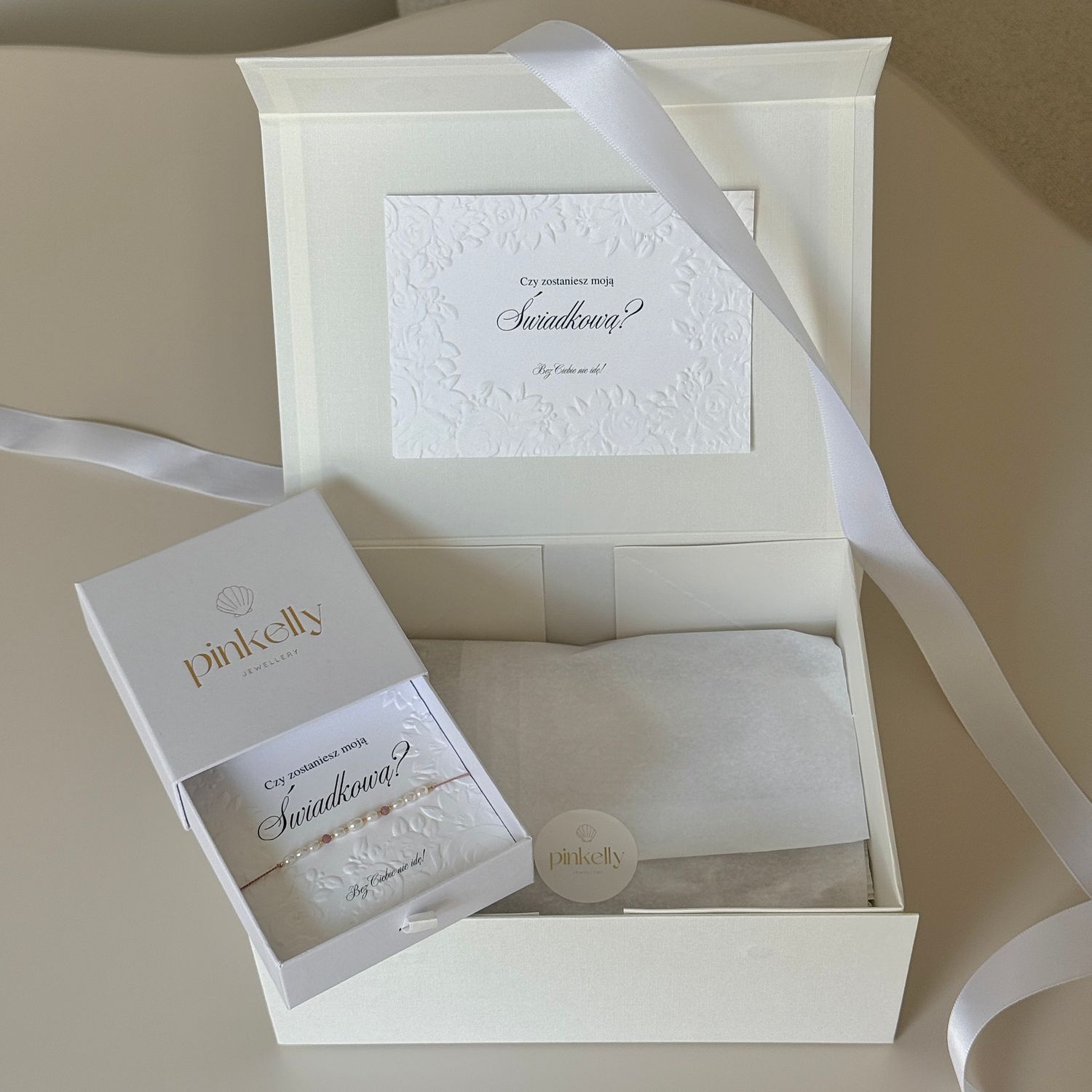 BOX prezentowy dla ŚWIADKOWEJ