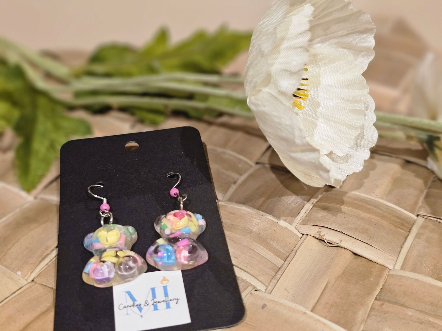 Gummy Bear Drop Earrings