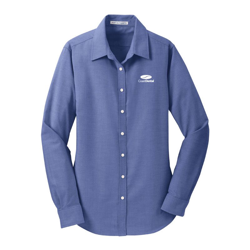 Port Authority® Women&#39;s SuperPro™ Oxford Shirt
