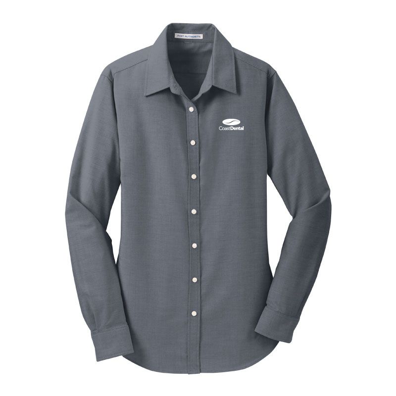 Port Authority Women&#39;s SuperPro Oxford Shirt