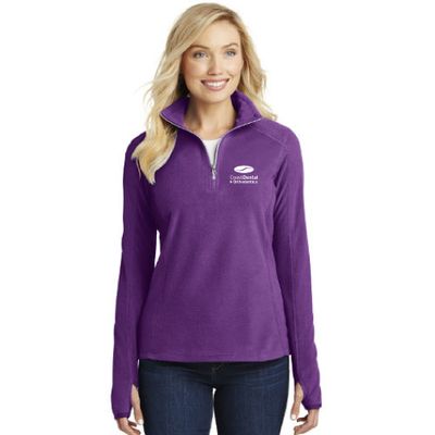 Port Authority Women&#39;s Microfleece 1/2-Zip Pullover