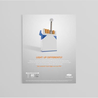 Oral Cancer Poster (Tobacco)