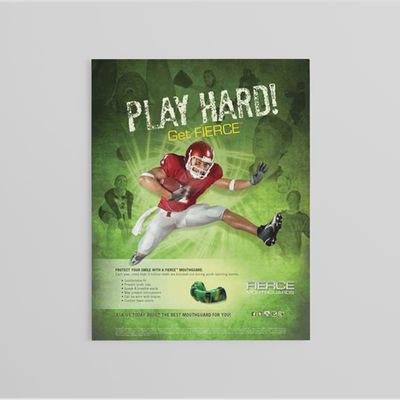 Fierce Mouthguard Poster