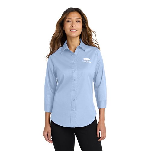 Port Authority® Women&#39;s 3/4-Sleeve Easy Care Shirt