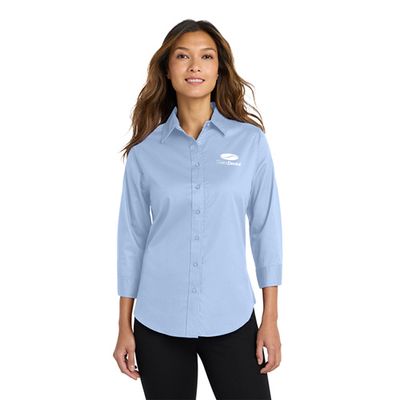 Port Authority® Women&#39;s 3/4-Sleeve Easy Care Shirt