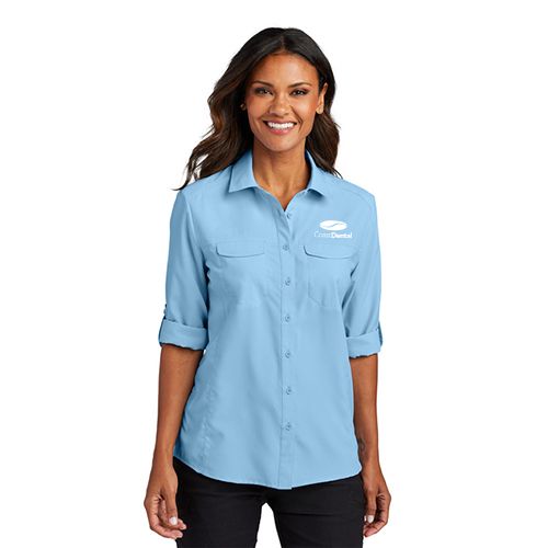 Port Authority® Women&#39;s Long Sleeve UV Daybreak Shirt