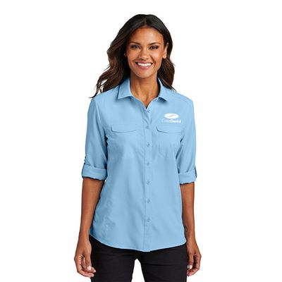 Port Authority® Women&#39;s Long Sleeve UV Daybreak Shirt