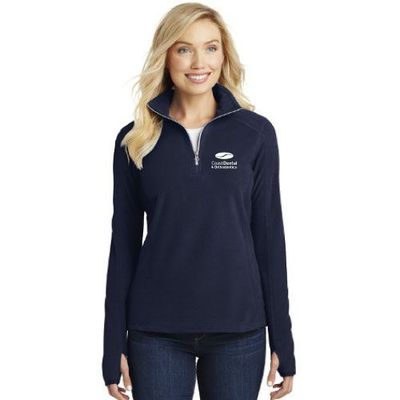 Ladies Microfleece 1/2-Zip Pullover