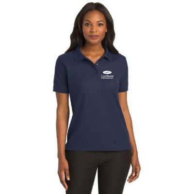 Sport-Tek Women's Dri-Mesh V-Neck Polo