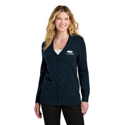 Port Authority® Women&#39;s Easy Care Button-Up Cardigan Sweater