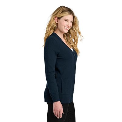 Port Authority® Women's Easy Care Button-Up Cardigan Sweater
