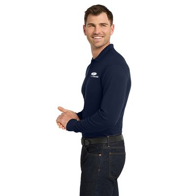 Port Authority® Long Sleeve Core Classic Pique Polo