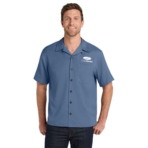 Port Authority® Easy Care Camp Shirt, Color: Blue