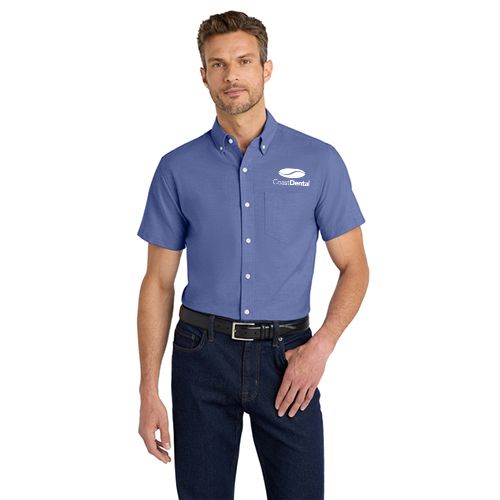 Port Authority® Short Sleeve SuperPro™ Oxford Shirt