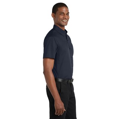 Port Authority® Short Sleeve Carefree Poplin Shirt