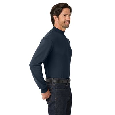 Port Authority® Interlock Knit Mock Turtleneck