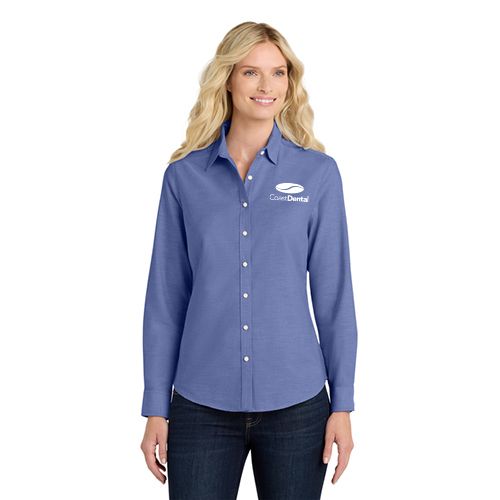 Port Authority® Women&#39;s SuperPro™ Oxford Shirt