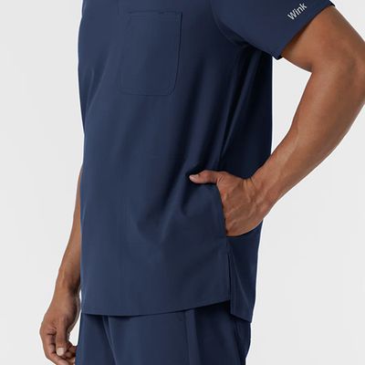 NURTUR Men's V-Neck Scrub Top