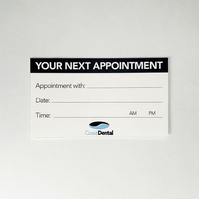 Patient Appointment Cards