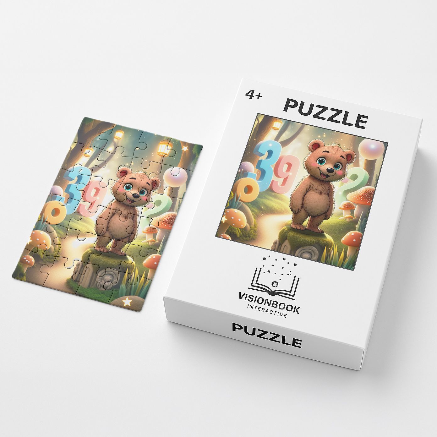 🧩  Misia Mnożka – Puzzle pełne uśmiechów i cyfr