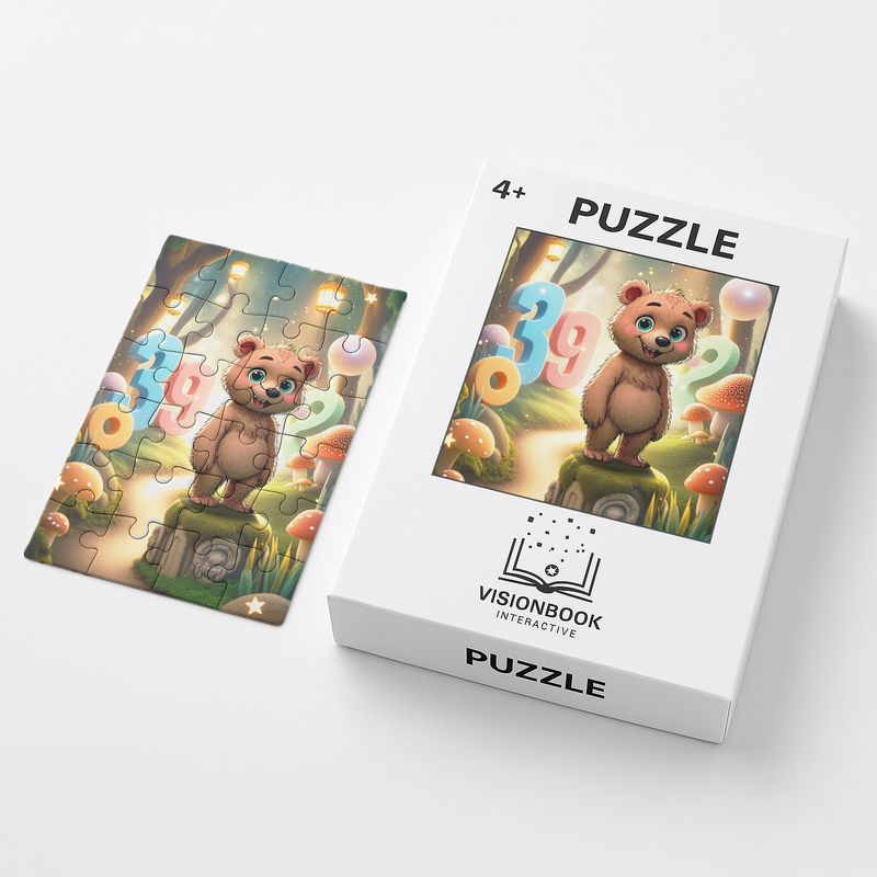 🧩  Misia Mnożka – Puzzle pełne uśmiechów i cyfr