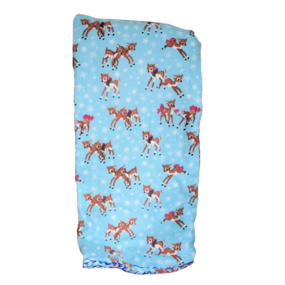 Reindeer Fleece Blanket