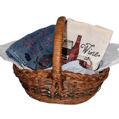 Wine Lover Gift Basket
