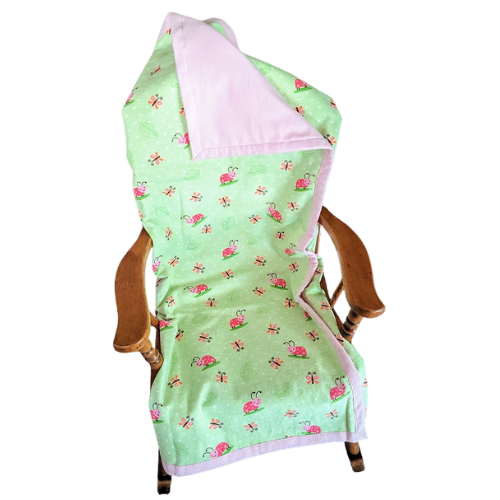 Ladybug Baby Blanket