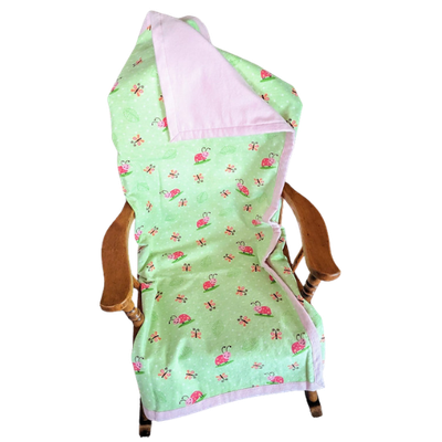 Ladybug Baby Blanket
