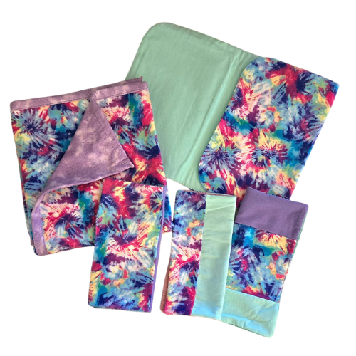 Star Burst Tie Dye Changing Set