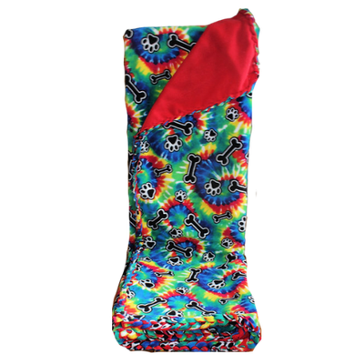 Large Rainbow Pet Blanket