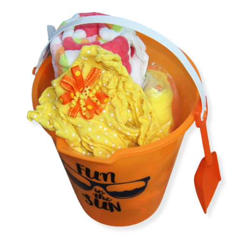 Girl's Beach Bucket Gift Set