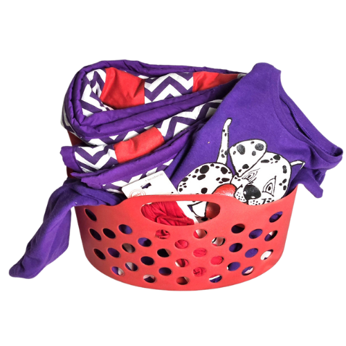 Purple Dalmatian Valentine Girl's Gift Set